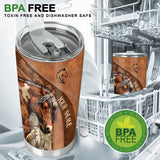 Love Horses - Personalized Horse Tumbler