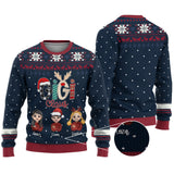 Gigi Claus - Personalized Grandma Ugly Sweater