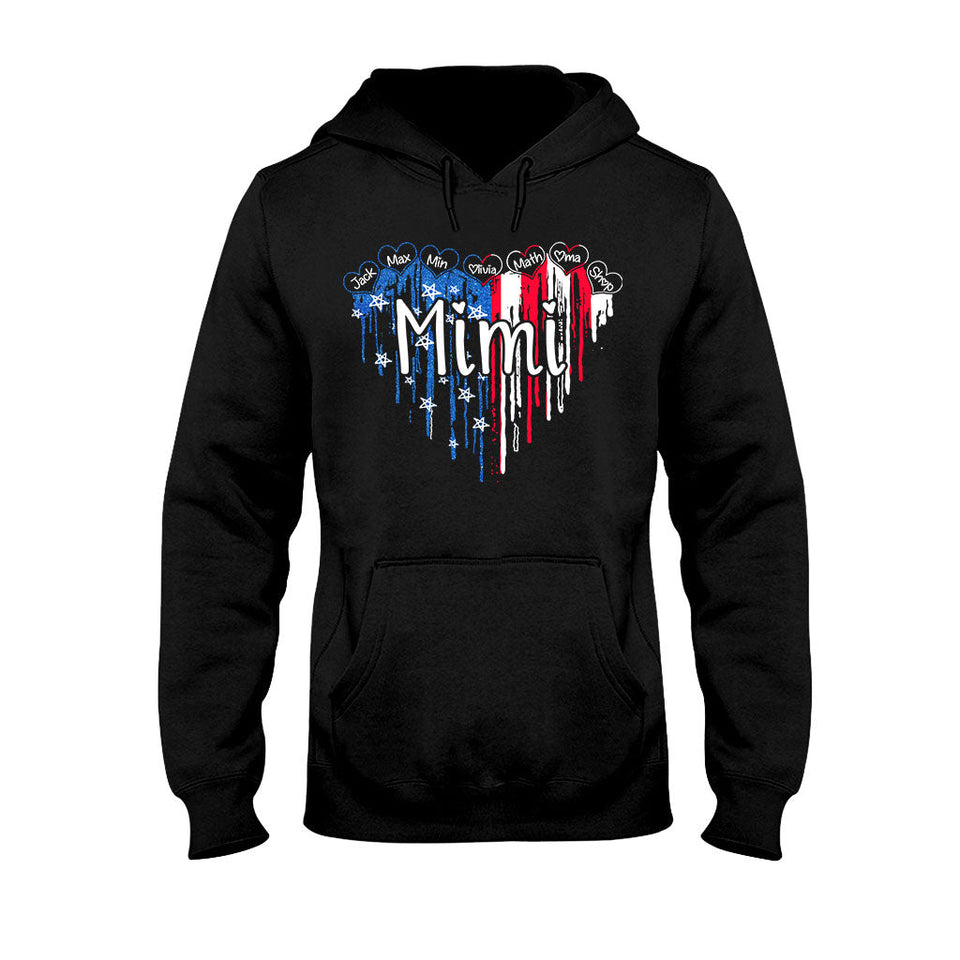 My Grandkids - Personalized Grandma T-shirt & Hoodie