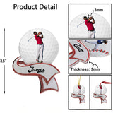Golf Lover - Personalized Golf Ornament