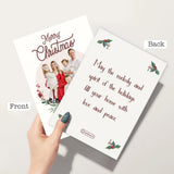 Merry Christmas - Personalized Family Greeting Card