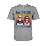 Like Father Like Son - Gift for dad, dad - Personalized T-shirt And Hoodie