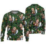 Fishing Lover - Personalized Fishing Ugly Sweater