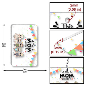 My Favorite People - Gift for grandpa, grandma, brother, sister, mom, dad, uncle, aunt - Personalized Keychain