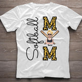 Softball Mom - Personalized Softball T-shirt and Hoodie