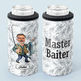 Master Baiter - Personalized Fishing Can Cooler