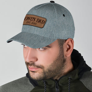 Bonus Dad - Gift for step dad - Personalized Classic Cap