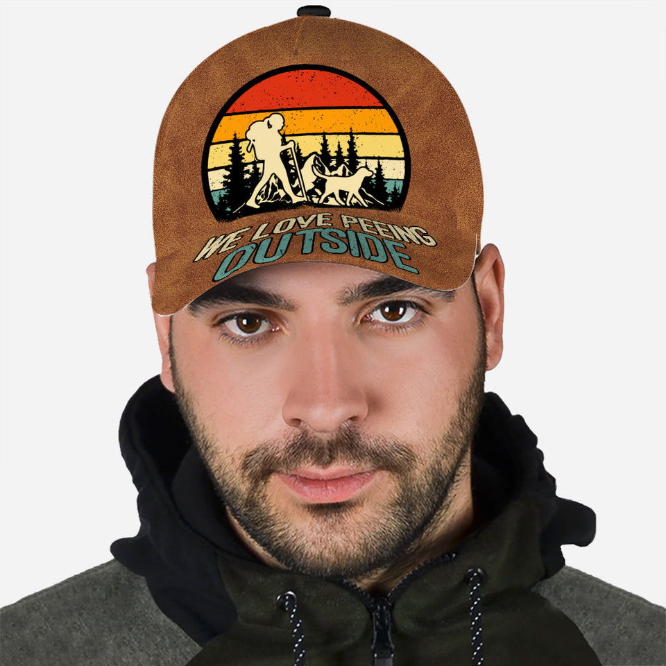 I Love Peeing Outside - Personalized Hiking Classic Cap