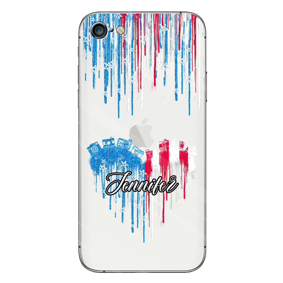Love Photography - Personalized Photography Clear Phone Case