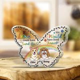 Dogs Cats Lovers - Personalized Dog Custom Shaped Acrylic Plaque