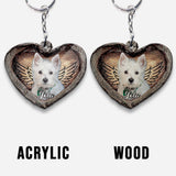 I Will Carry You - Personalized Dog Keychain
