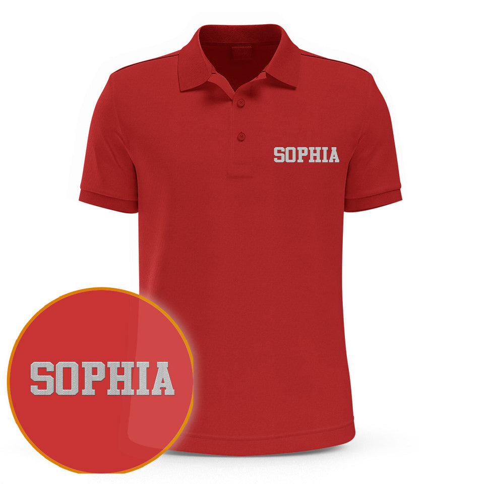 Custom Name - Personalized granddaughter Embroidered Polo Shirt
