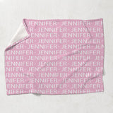 Custom Name Pattern - Personalized Daughter Blanket