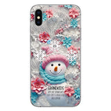 Grandkids Are Like Snowflakes - Gift for grandma - Personalized Phone Case