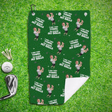 I Use This Towel To Clean My Balls - Golf gift for dad, husband, boyfriend, him - Personalized Golf Towel
