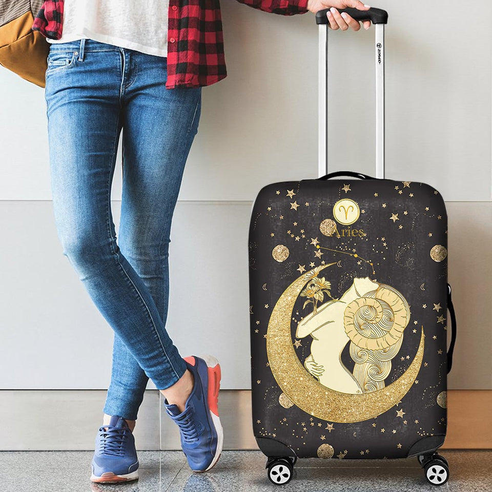Zodiac Sign - Personalized Horoscope Luggage Cover