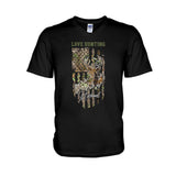 Love Hunting - Personalized Hunting T-shirt And Hoodie