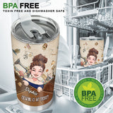 Sewing Is My Therapy - Personalized Sewing Tumbler