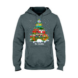 Happy Camper Merry Christmas - Personalized Camping T-shirt And Hoodie