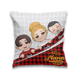 Best Grandma/ Mimi/ Nana Ever - Personalized Grandma Throw Pillow