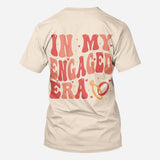In My Engaged Era - wedding gift for bride - Personalized All Over Shirt