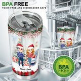 The Best Gift This Christmas - Personalized Couple Tumbler