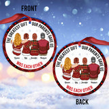 The Greatest Gift Our Parents Gave Us - Personalized Sibling Ornament