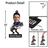 Funny Guitarist - Guitar gift for husband, him, boyfriend, father, son - Personalized Ornament