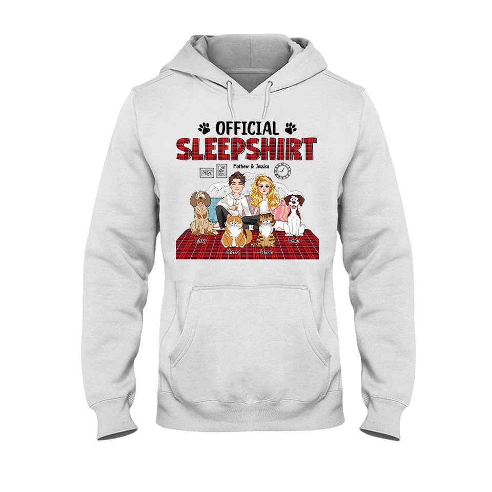 Official Sleepshirt - Personalized Dog T-shirt And Hoodie
