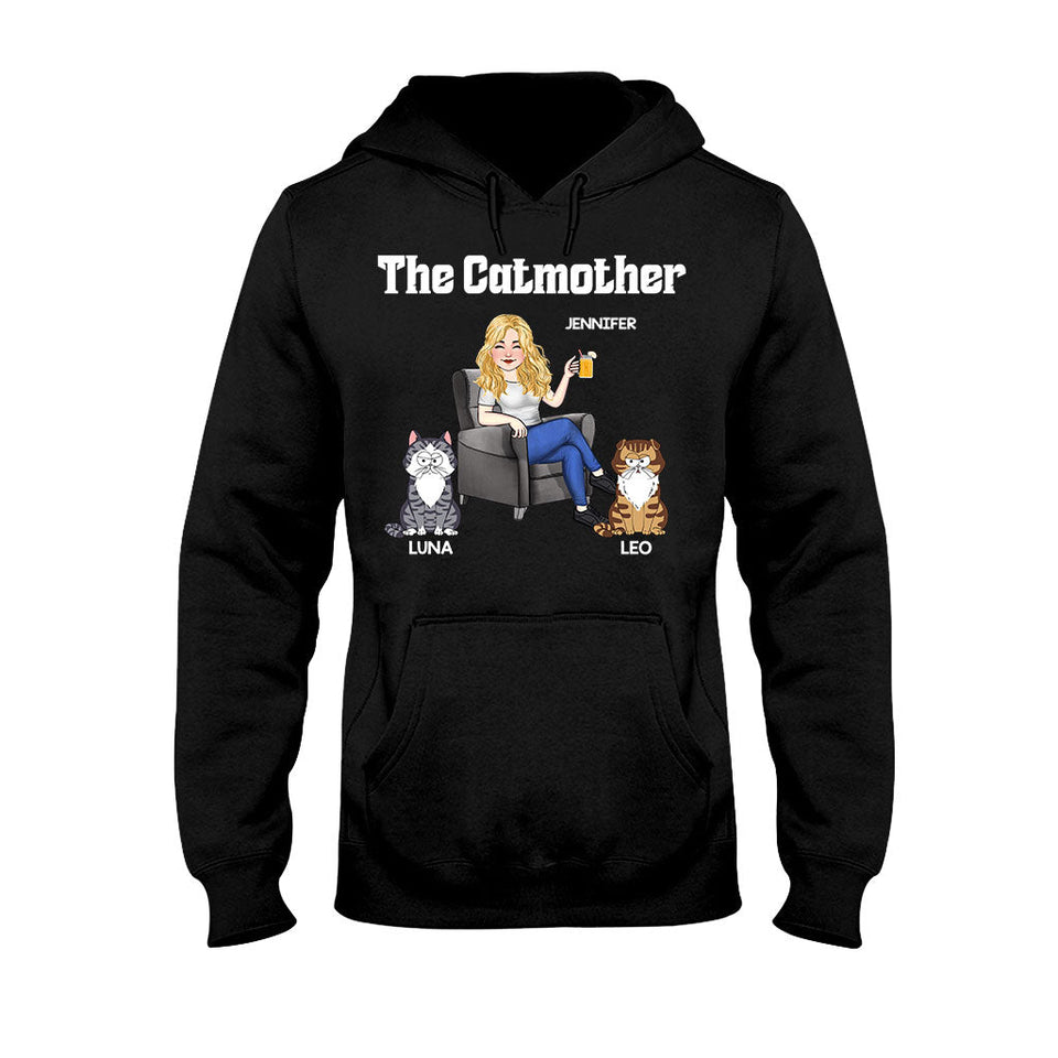 The Catmother - Personalized Cat T-shirt And Hoodie