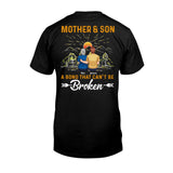 Mother & Son A Bond That Can't Be Broken - Personalized Mother T-shirt And Hoodie