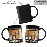 Like Mother Father Like Daughter Son Cats Dogs Pet Lover - Personalized Cat Mug
