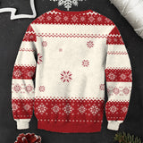 Merry Christmas - Personalized Family Ugly Sweater