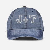 Any Name Any Annivesary Date For Couple - Personalized Couple Classic Cap