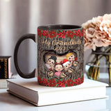 My Grandkids - Personalized Grandma Accent Mug