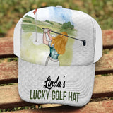 My Lucky Golf Cap - Personalized Golf Trucker Hat