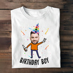 Funny Custom Face Birthday - Personalized Birthday T-shirt And Hoodie