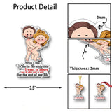 You’re The Only One I Want To Annoy For The Rest Of My Life - Personalized Couple Transparent Ornament