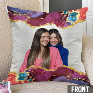 You Have Me Mom - Personalized Mother Throw Pillow