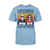 Like Father Like Son - Gift for dad, dad - Personalized T-shirt And Hoodie