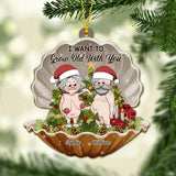 I Want To Grow Old With You - Personalized Couple Ornament