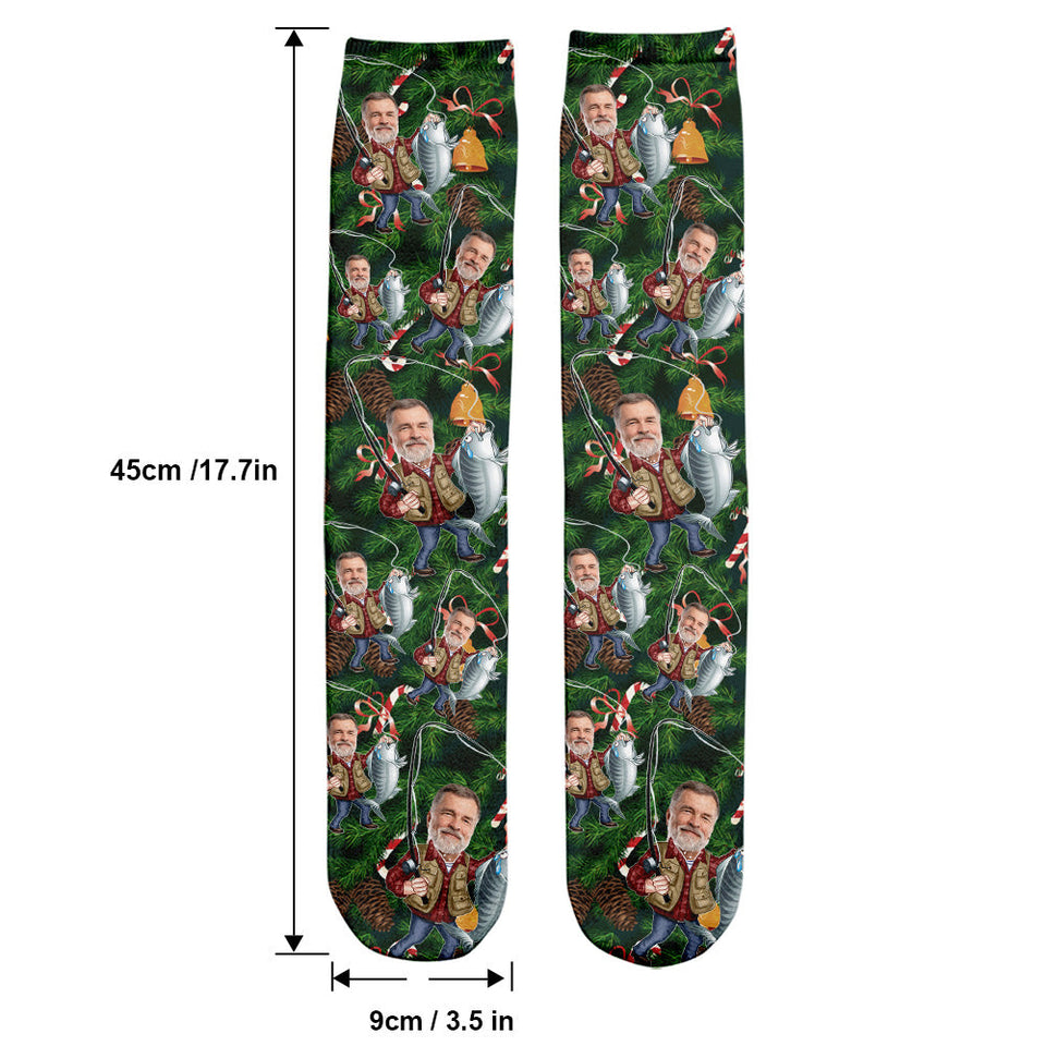Fishing Lover - Personalized Fishing Socks