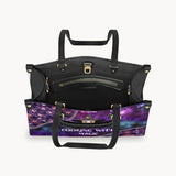 Cooking With Magic - Personalized Witch Leather Handbag