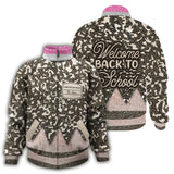 Welcome Back To School - Personalized Teacher Zip Jacket