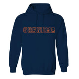Custom Name - Personalized Grandma Embroidered Hoodie