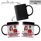 Husband Who Has The Coolest Wife - Personalized Couple Mug