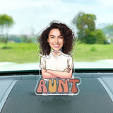Auntie - Gift for Aunt - Personalized Custom Shaking Head