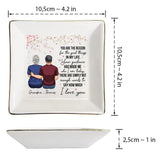 You Are The Reason - Gift for mom, grandma - Personalized Jewelry Dish