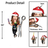 Hair Hustler - Personalized Hairdresser Ornament