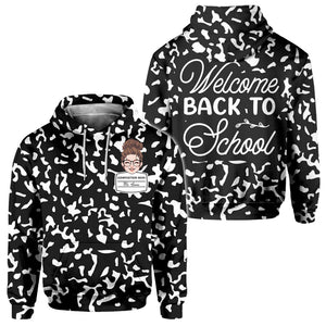 Welcome Back To School - Personalized Teacher All Over Shirt